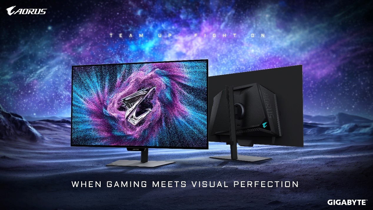 技嘉AORUS FO32U24G电竞显示器发布在即：32英寸4K WOLED双模240Hz/480Hz，DP 2.1加持5990元