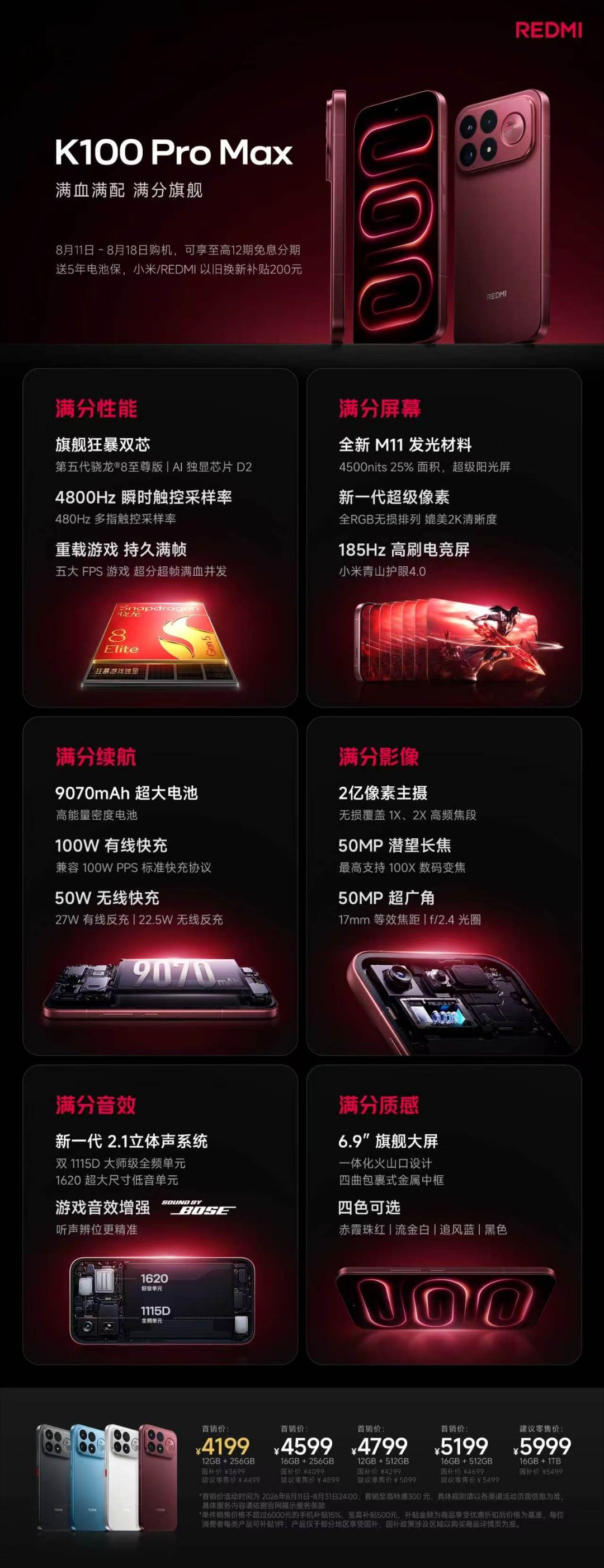 REDMI K100 Pro Max