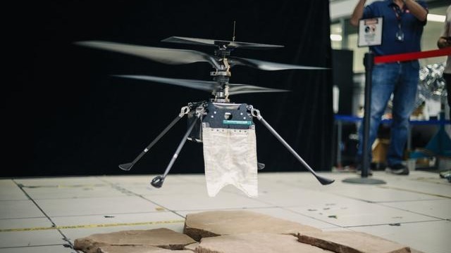 NASA 火星直升机旋翼突破 1.08 马赫，升力较机智号提高 30%