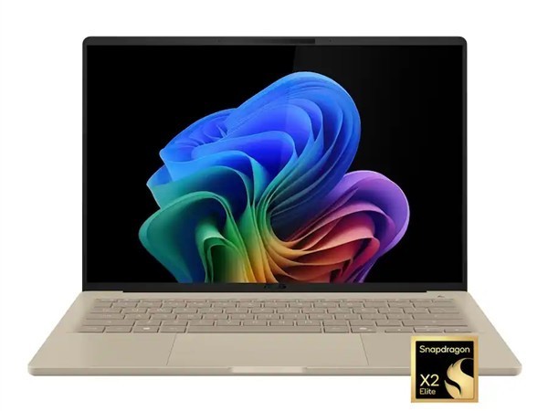 华硕 Zenbook A14 2026 款跌到 5990 元：980 克机身配骁龙 X2 Elite，续航约 16 小时