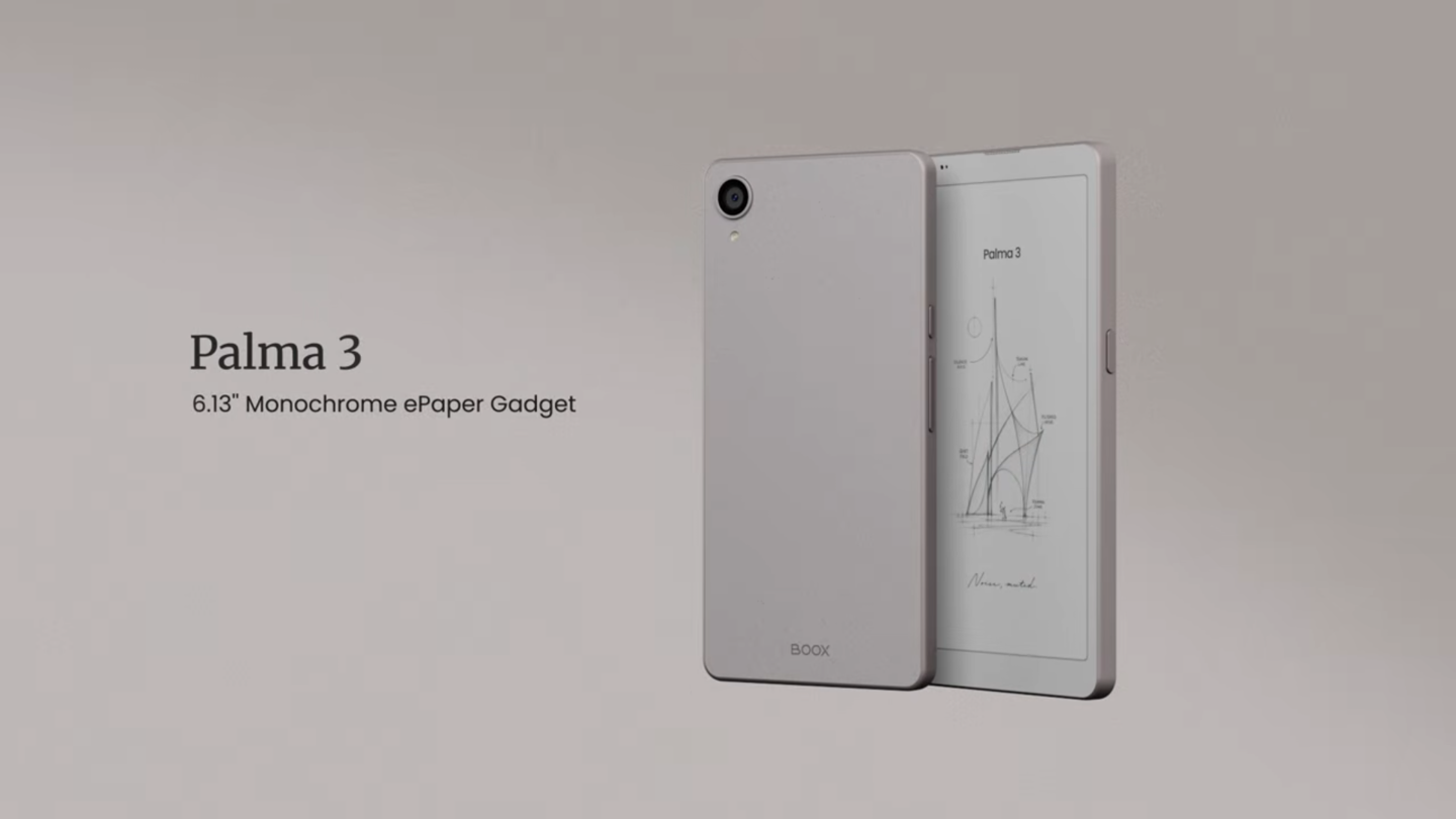 文石 Boox Palma 3 上架海外：6.13 英寸墨水屏配 Android 16，定价 320 美元