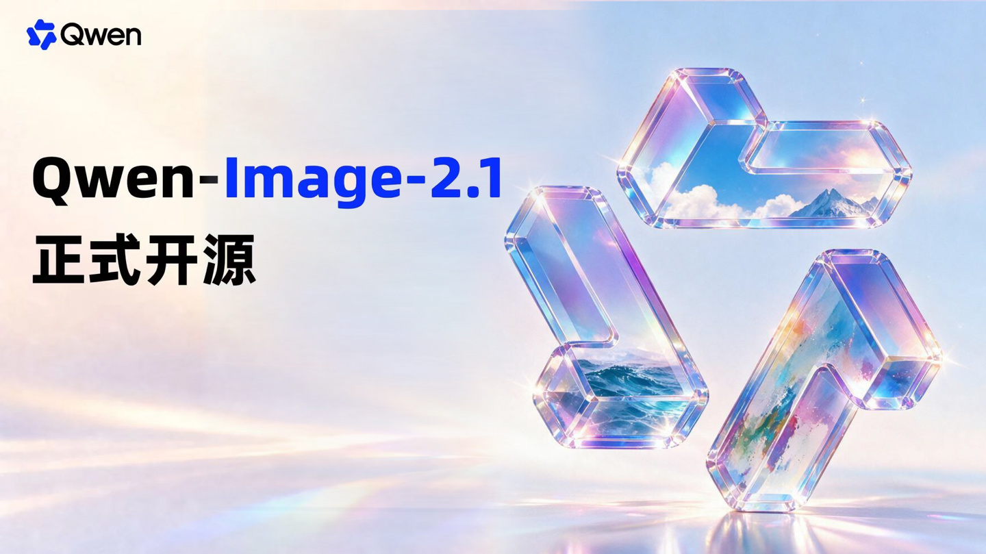 7B 参数也能抠图透明底：千问开源 Qwen Image 2.1 图像模型