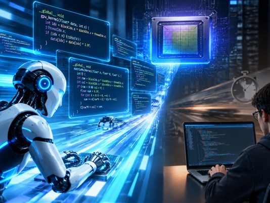 AI 第一次独立写完 GPU 内核：KDA 提速 2.96 倍并开源