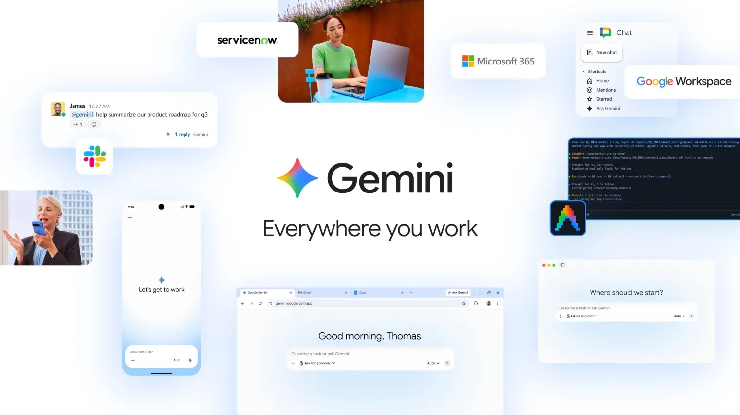 谷歌云发布 Gemini Agent：定位通用工作智能体，可担任团队里的 PM