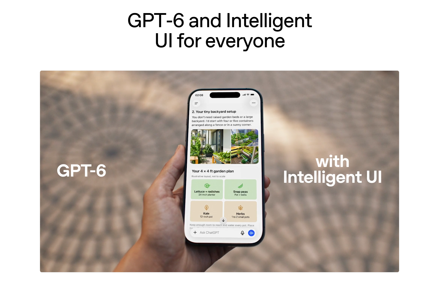 OpenAI全量推送GPT 6：ChatGPT上线智能界面，能生成图表与小工具