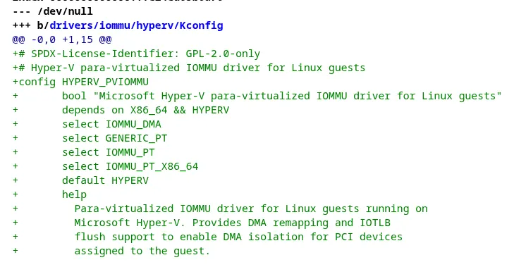 微软为Linux 7.4贡献Hyper V半虚拟化IOMMU驱动：强化虚拟机DMA保护